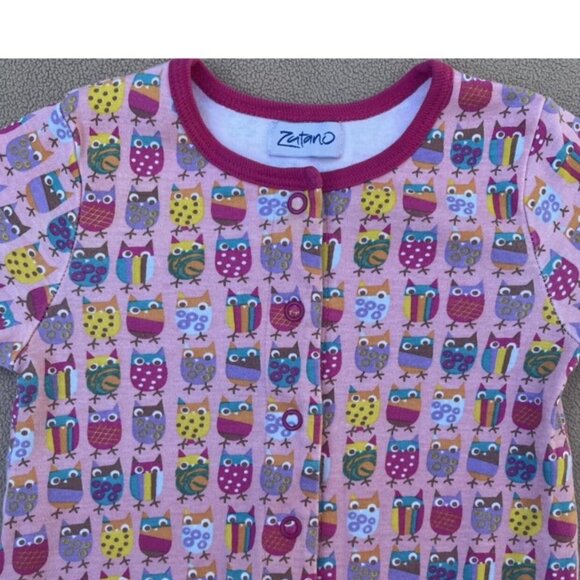 Zutano Owl One Piece 9 Months - Picture 2 of 7